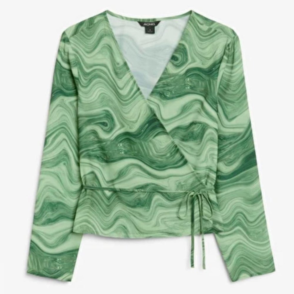 Women's Green Blouse